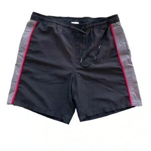 Calvin Klein men’s swimshorts black and gray size Medium EUC
